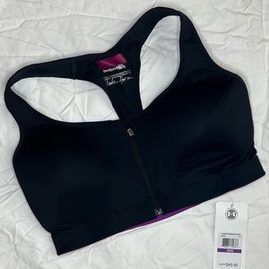 Under Armour Protogee High Support Zip-Up Sports Bra